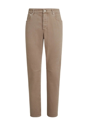 Brunello Cucinelli five-pocket jeans - Brown