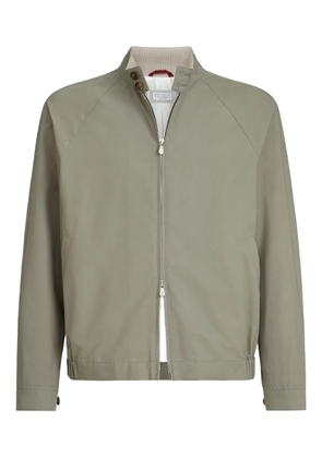 Brunello Cucinelli zip-up jacket - Green