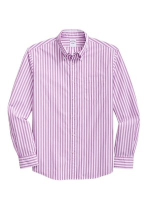 Brooks Brothers striped button-down shirt - Pink