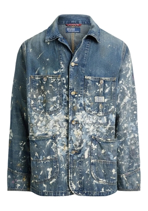 Polo Ralph Lauren limited-edition hand-painted denim jacket - Blue
