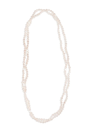 Baggins freshwater pearl necklace - White