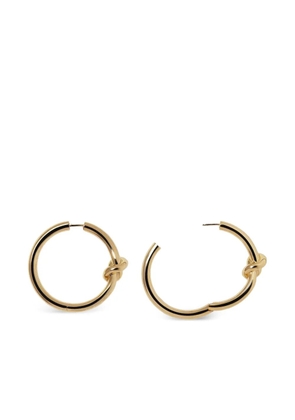 Jennifer Fisher Baby Knot hoop earrings - Gold