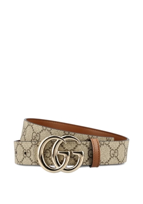 Gucci gg motif buckle belt - Neutrals