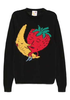 Sky High Farm graphic-print jumper - Black