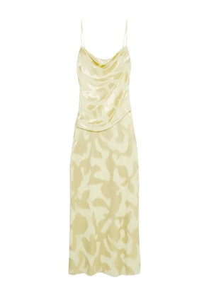 Simkhai Jessa drapped maxi dress - Neutrals