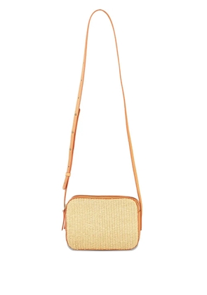 Mansur Gavriel Camera woven leather bag - Neutrals