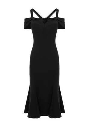 Murmur Candy midi dress - Black