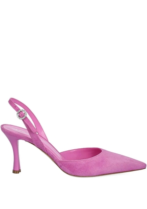 Baldinini suede slingback pumps - Pink