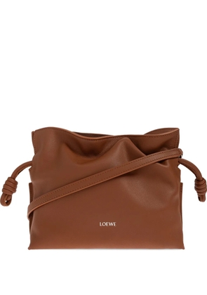 LOEWE mini Flamenco drawstring cross body bag - Brown