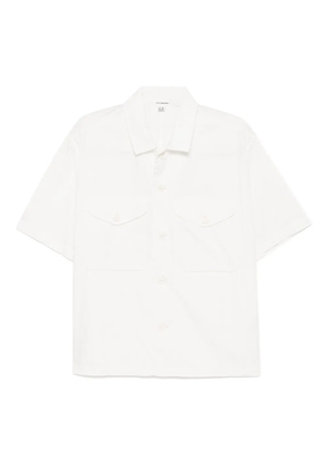 C.P. Company poplin cotton shirt - White