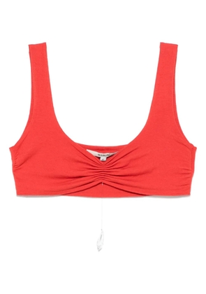 MANURÍ gathered cropped top