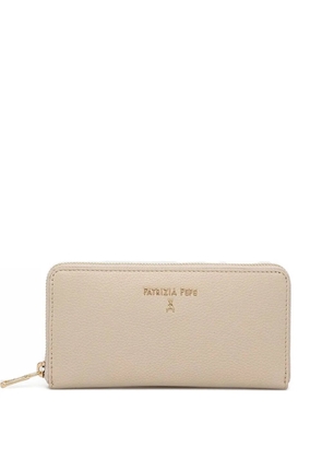 Patrizia Pepe leather wallet - Neutrals