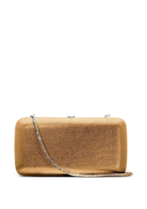 Jeffrey Levinson Finley Clutch - Bronze - Brown