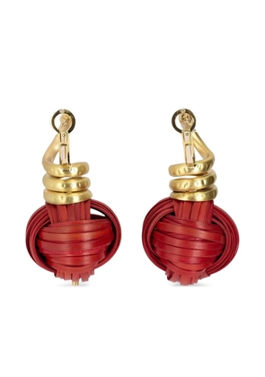 SILVIA FURMANOVICH 18K yellow gold diamond earrings