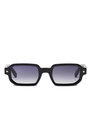 John Dalia rectangle-frame sunglasses - Black