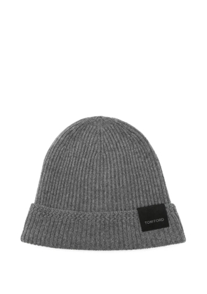 TOM FORD cashmere beanie hat - Grey