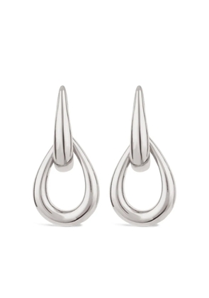 Dinny Hall Raindrop Double Link earrings - Silver