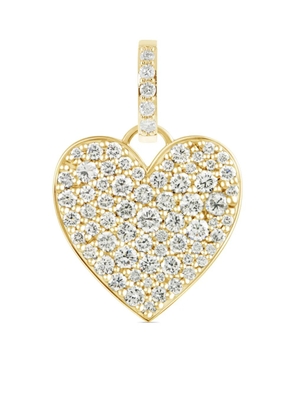 ALINKA 18kt yellow gold Caviar Heart diamond pendant