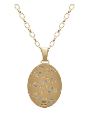 Castro Smith 9K yellow gold heart-motif pendant