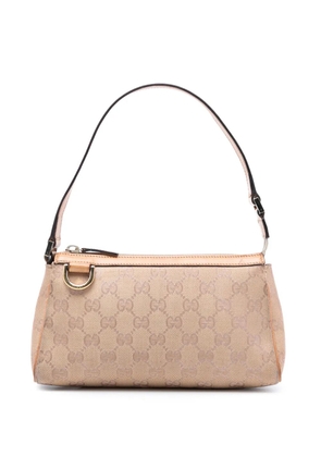 Gucci Pre-Owned 2000-2015 GG Canvas Abbey D Ring Pochette handbag - Brown