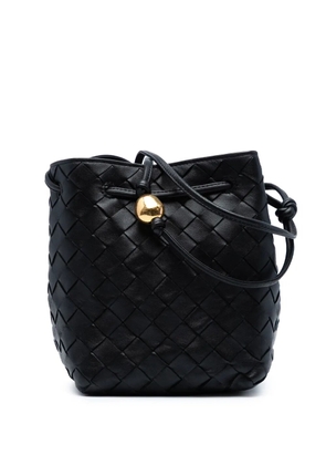 Bottega Veneta Pre-Owned 2012-2025 Small Nappa Intrecciato bucket bag - Black