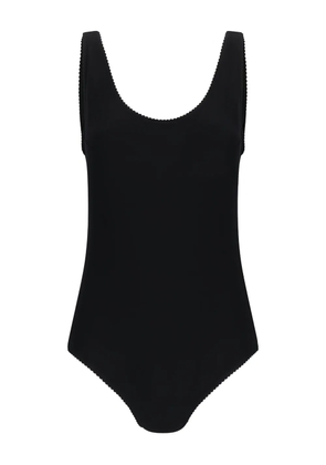 Magda Butrym scoop-back bodysuit - Black