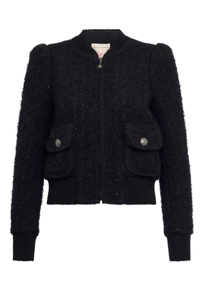 MAISON COMMON sequin-embellished bomber jacket - Black