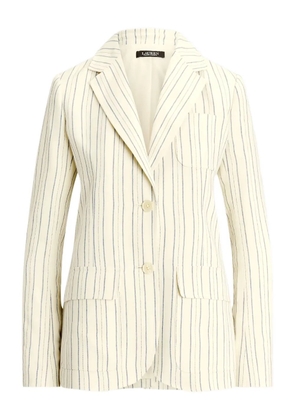 Lauren Ralph Lauren striped two-button jacket - Neutrals