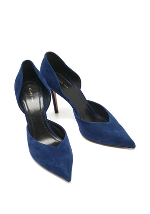 Celine Pre-Owned D'orsay suede pumps - Blue