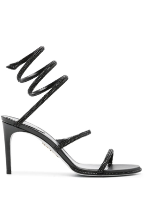 René Caovilla Cleo 90mm ankle-strap sandals - Black