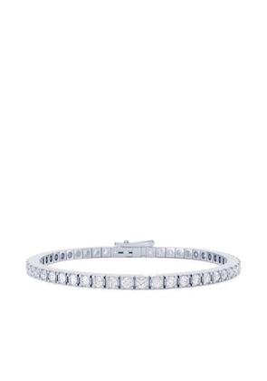 LOEV 18K recycled white gold diamond bracelet - Silver