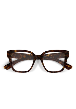 Gucci Eyewear square-frame glasses - Brown