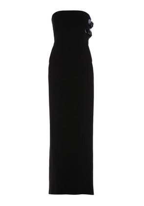 Jean Paul Gaultier buckled evening gown - Black