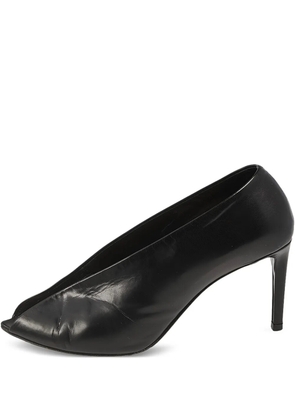 Balenciaga Pre-Owned 80mm leather pumps - Black