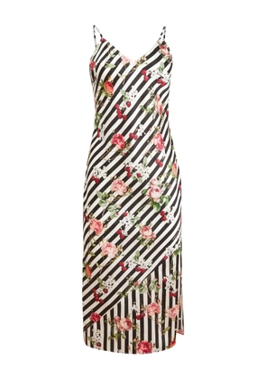 Fleur Du Mal floral-print dress - Black