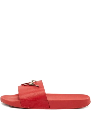 Giuseppe Zanotti logo-detail sandals - Red