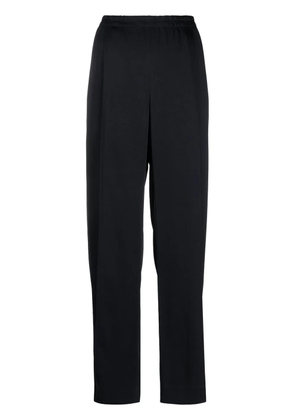 Vince elasticated-waist straight-leg trousers - Black