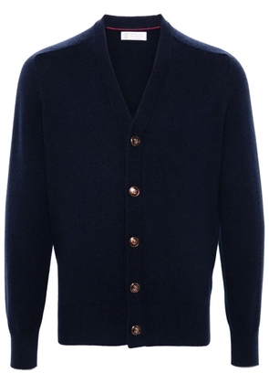Brunello Cucinelli cashmere cardigan - Blue