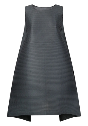 Issey Miyake sleeveless dress - Blue