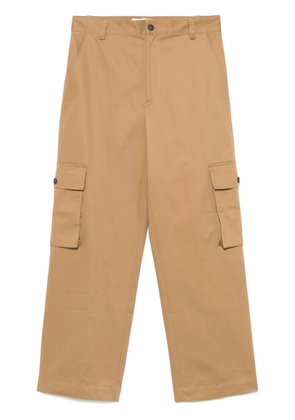 Maison Kitsuné cotton cargo pants - Neutrals