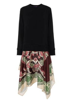 La DoubleJ Sporty Foulard dress - Black