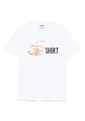 Moschino graphic-print T-shirt - White