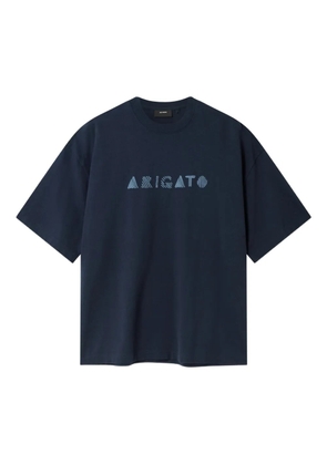 Axel Arigato Annotate graphic-print T-shirt - Blue