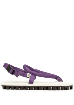 Suicoke GUT padded thong-strap sandals - Purple