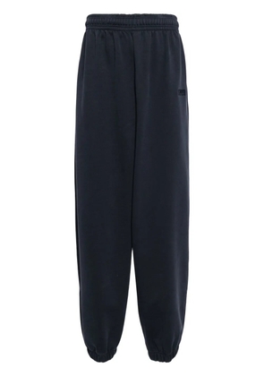 VETEMENTS logo-embroidered track pants - Blue