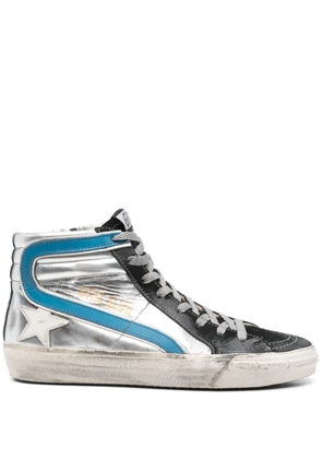 Golden Goose Slide high-top sneakers - White