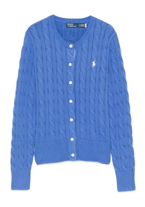 Polo Ralph Lauren cable-knit buttoned cardigan - Blue