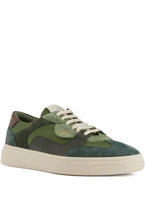 Giuseppe Zanotti GZ94 panelled low-top sneakers - Green