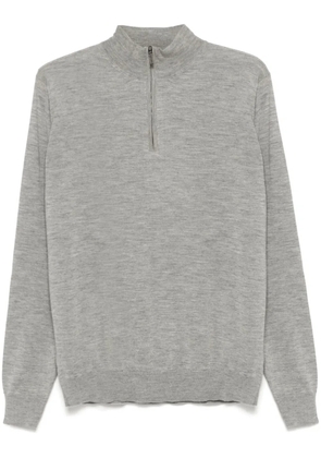 Colombo mock-neck sweater - Grey