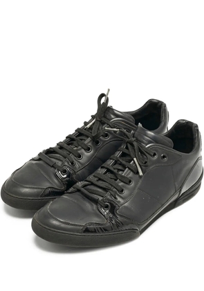 Christian Dior Pre-Owned lace-up sneakers - Black